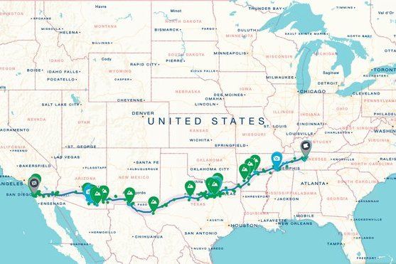 plan your unforgettable cross-country road trip across the usa! discover scenic routes, top attractions, and essential tips for an epic american adventure from coast to coast.